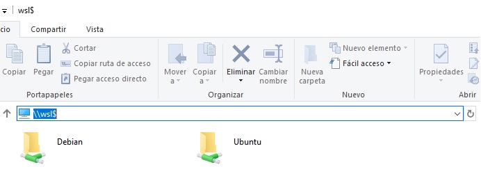 Acceso al sistema de archivos de linux